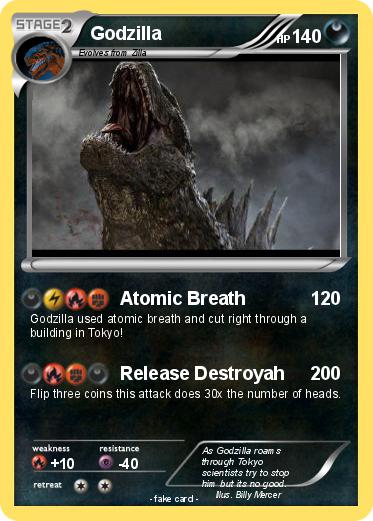 Pokemon Godzilla