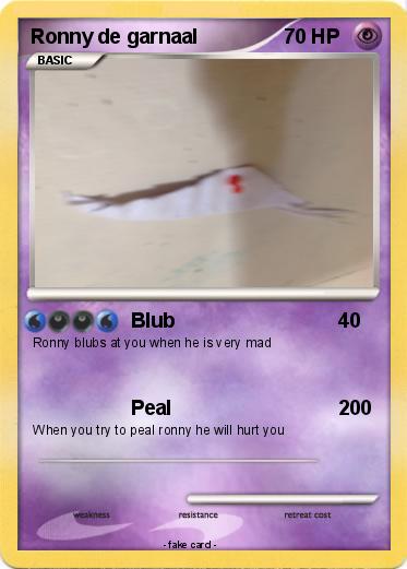 Pokemon Ronny de garnaal