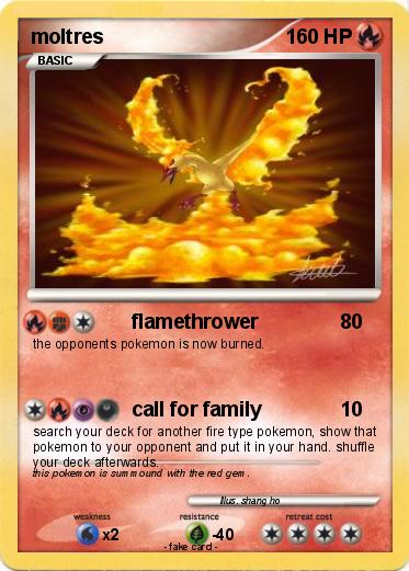 Pokemon moltres
