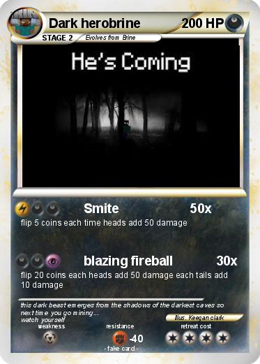 Pokemon Dark herobrine