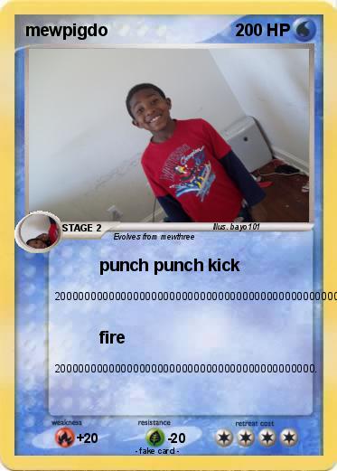 Pokemon mewpigdo