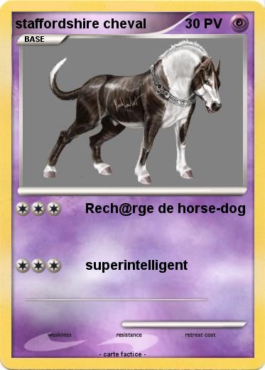 Pokemon staffordshire cheval