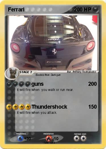 Pokemon Ferrari