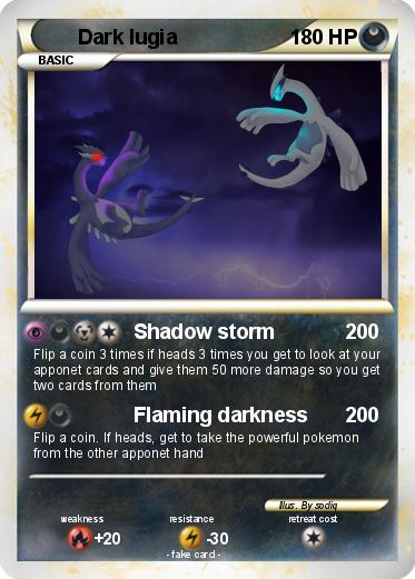 Pokemon Dark lugia
