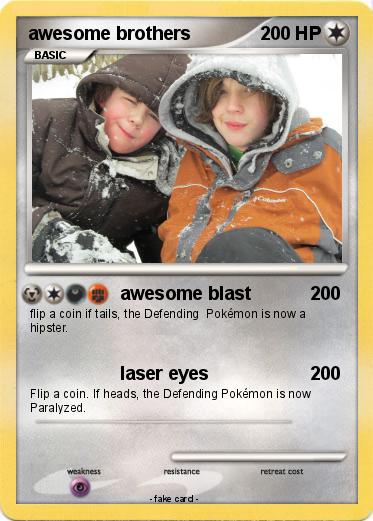 Pokemon awesome brothers