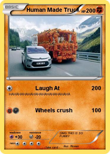 Pokemon Human Made Truck