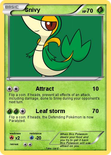Pokemon Snivy