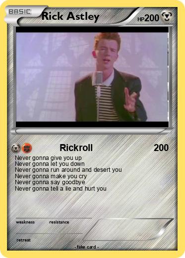 Pokemon Rick Astley