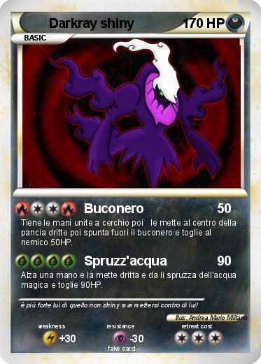 Pokemon Darkray shiny