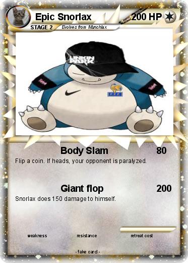 Pokemon Epic Snorlax