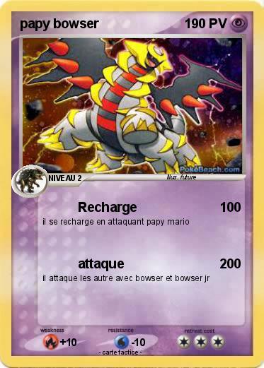 Pokemon papy bowser