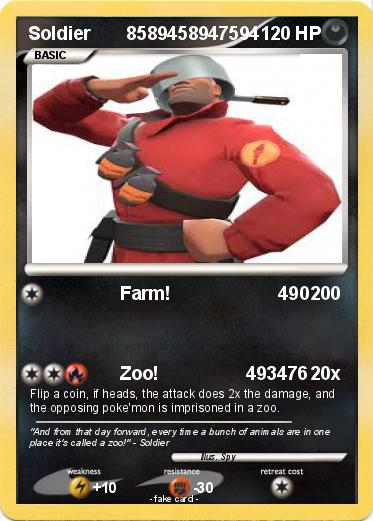 Pokemon Soldier       8589458947594