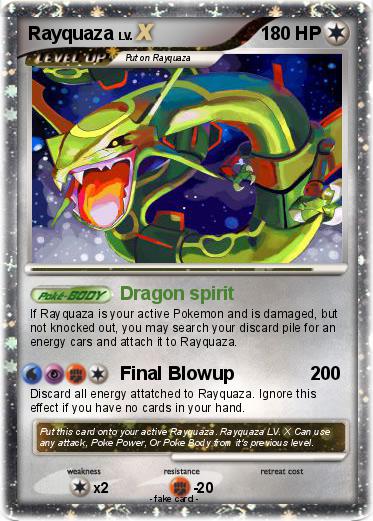 Pokemon Rayquaza