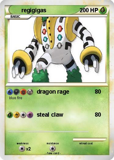 Pokemon regigigas
