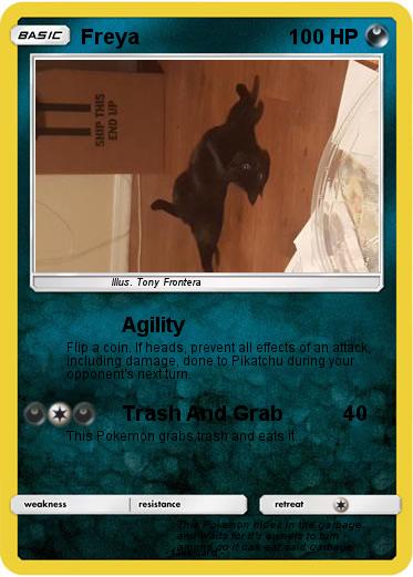 Pokémon Freya 24 24 Agility My Pokemon Card