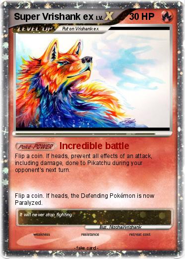 Pokemon Super Vrishank ex