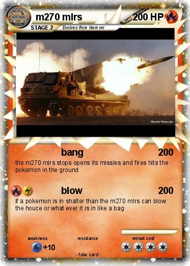 Pokemon m270 mlrs