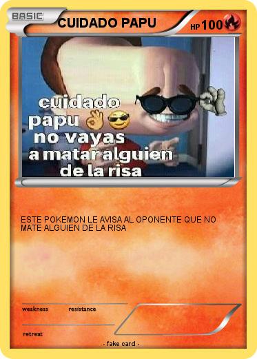 Pokemon CUIDADO PAPU