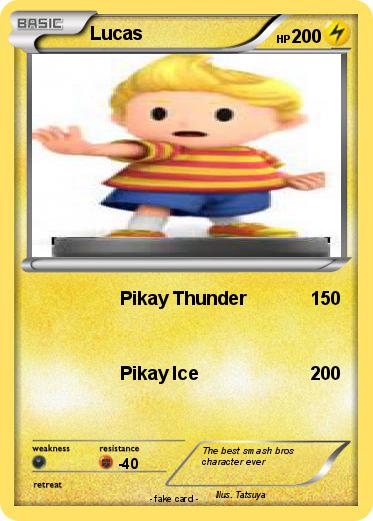 Pokemon Lucas