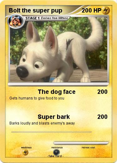 Pokemon Bolt the super pup