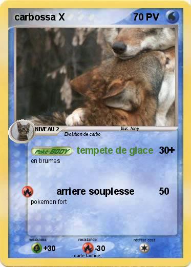 Pokemon carbossa X