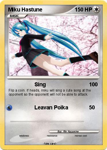 Pokemon Miku Hastune