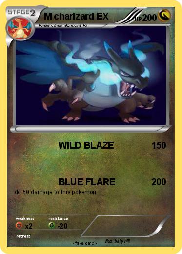 Pokemon M charizard EX