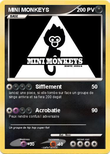Pokemon MINI MONKEYS