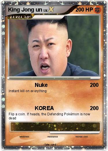 Pokemon King Jong un