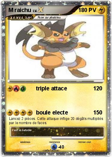 Pokemon M raichu