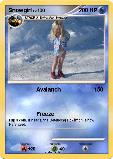 Pokemon Snowgirl