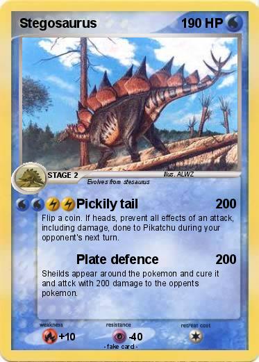 Pokemon Stegosaurus