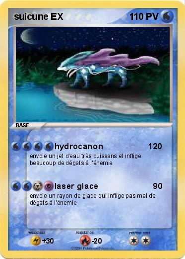 Pokemon suicune EX