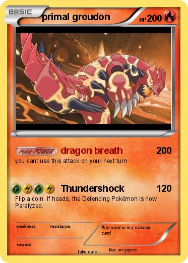 Pokemon primal groudon