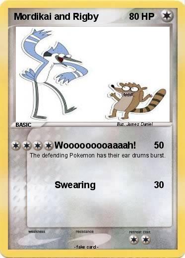 Pokemon Mordikai and Rigby