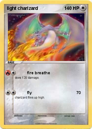 Pokemon light charizard