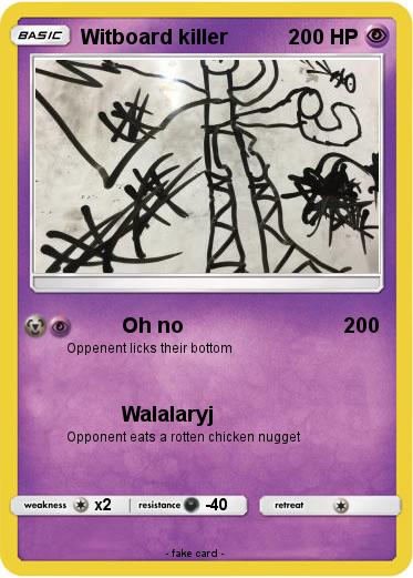 Pokemon Witboard killer