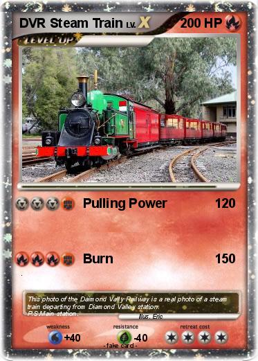Pokemon DVR Steam Train