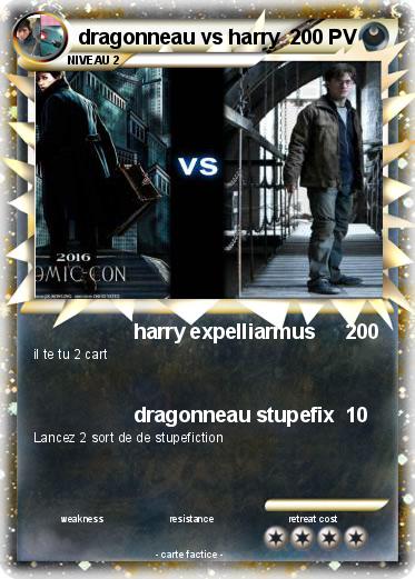 Pokemon dragonneau vs harry