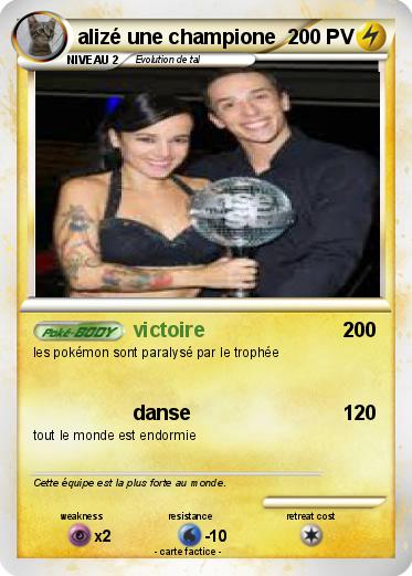 Pokemon alizé une champione