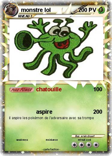 Pokemon monstre lol