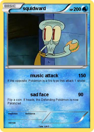 Pokemon squidward