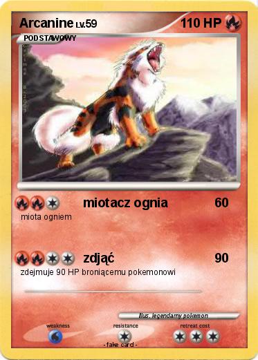 Pokemon Arcanine