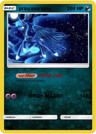 Pokemon princess luna