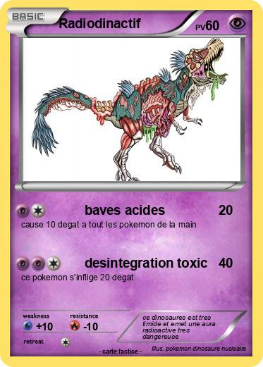 Pokemon Radiodinactif