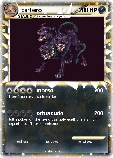 Pokemon cerbero