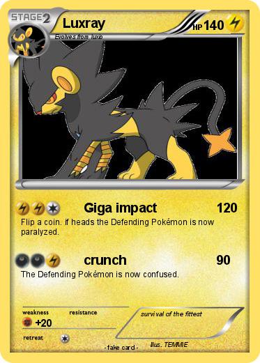 Pokemon Luxray