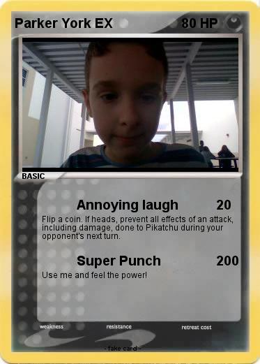 Pokemon Parker York EX