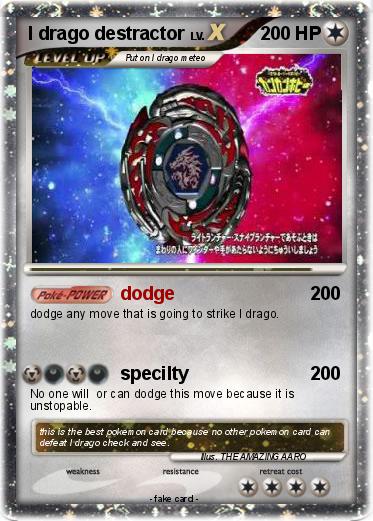 Pokemon l drago destractor