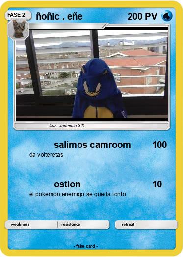 Pokemon ñoñic . eñe
